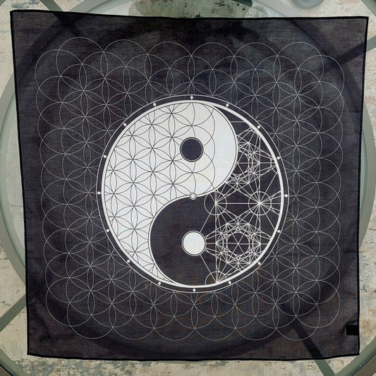 OCEAN & RIVER | CLOTH BANDANA | CRYSTAL GRID | $11.11