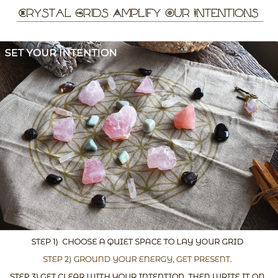 HOW TO BUILD A CRYSTAL GRID | E-BOOK | PDF | DOWNLOAD | $4.44