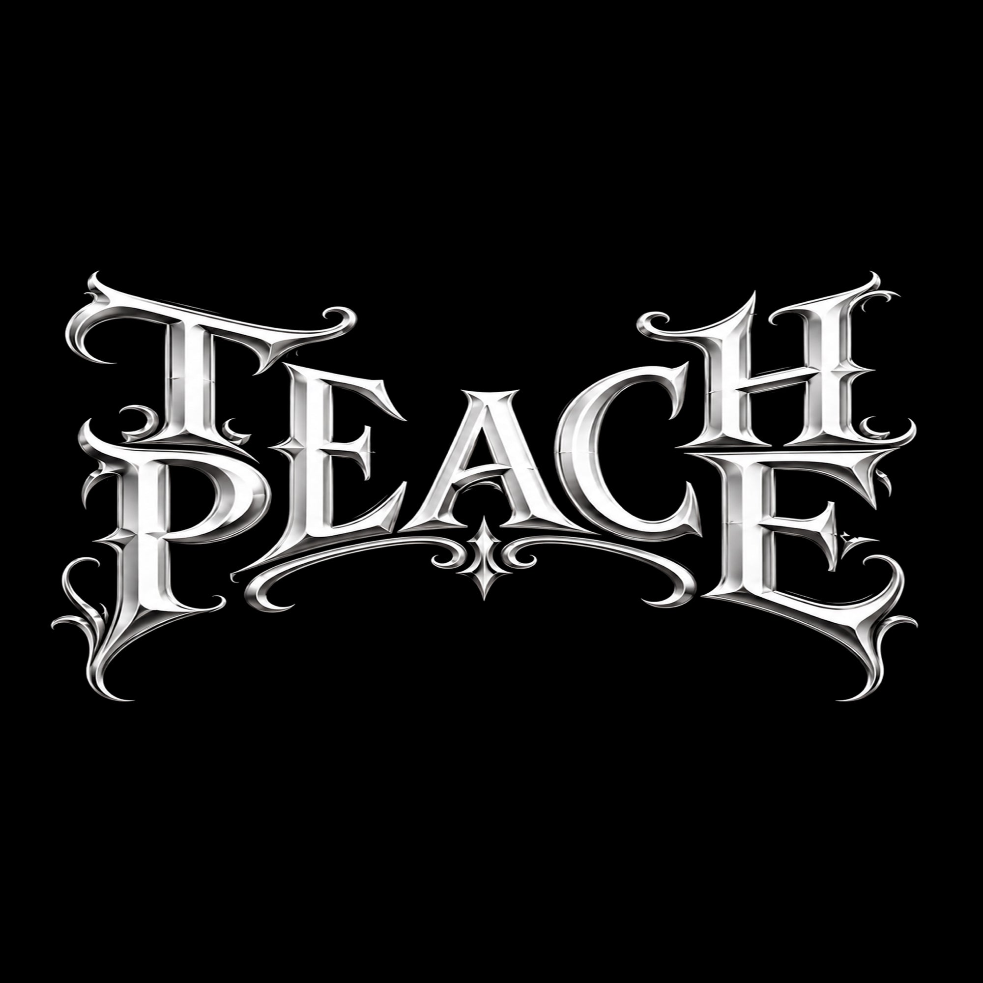 Teach Peace - Tattoo Tee