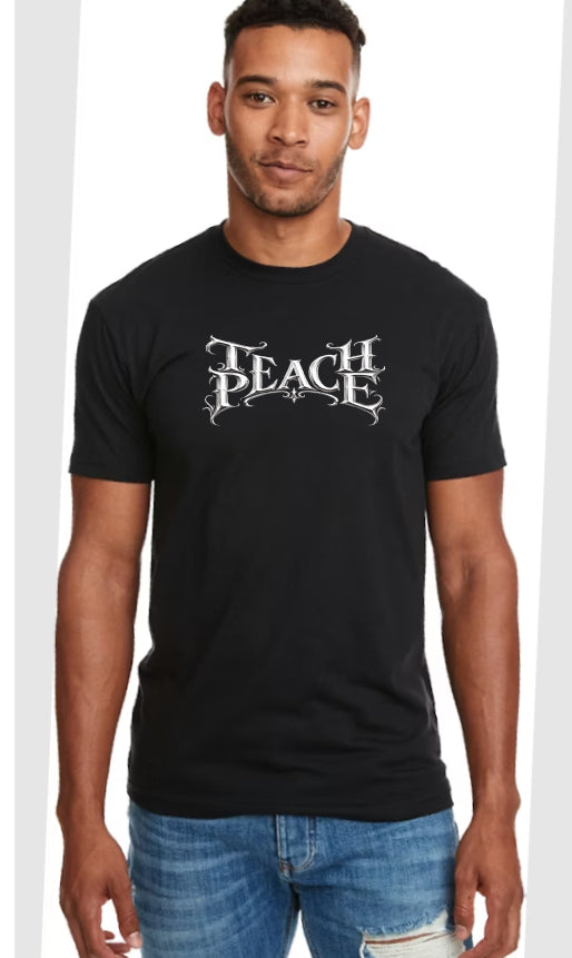 Teach Peace - Tattoo Tee